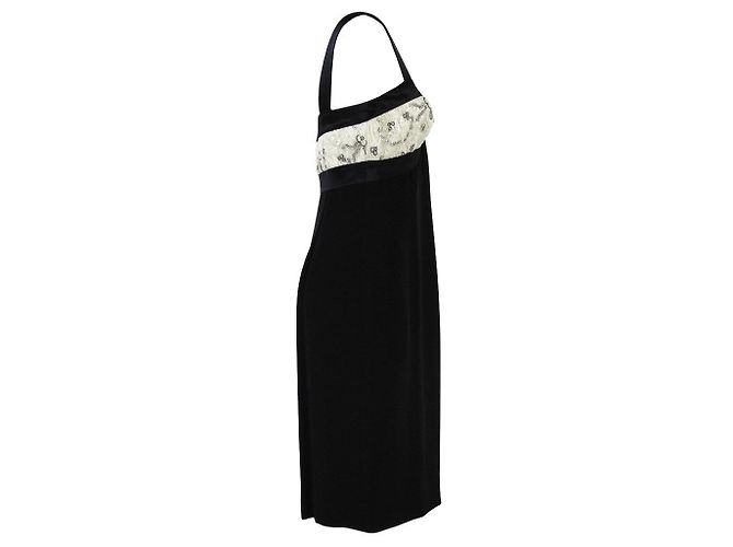 Mila Schön Kleid aus den 1990ern Schwarz - Ansicht 4