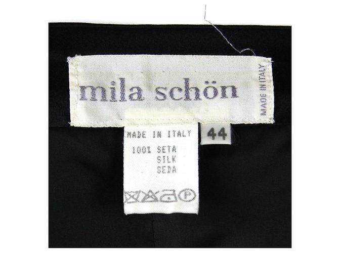 Mila Schön Kleid aus den 1990ern Schwarz - Ansicht 6