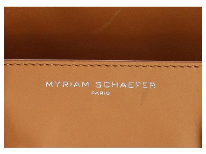 Autre Marque Borsa Myriam Schaefer anni 2010 Cammello - vista 6
