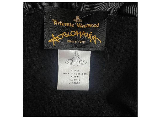Vivienne Westwood Kleid 2010s Schwarz - Ansicht 3