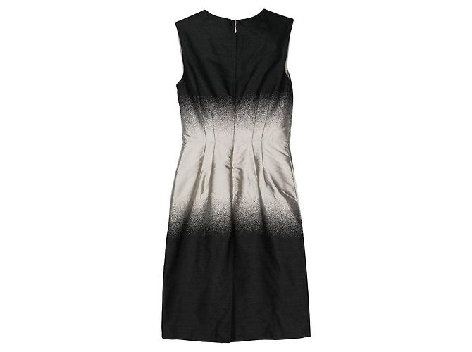 Bow Prada Black Wool Blend Sleeveless Sheath Dress - view 2
