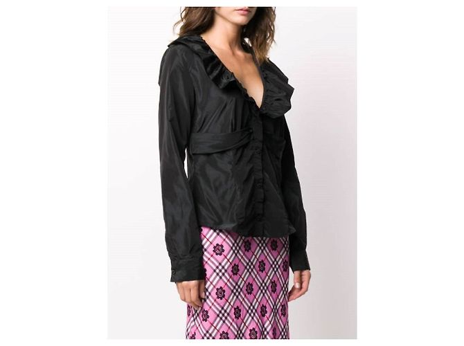 Blusa nera Love Moschino anni 90 Nero - vista 5