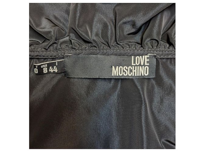 Blusa nera Love Moschino anni 90 Nero - vista 6