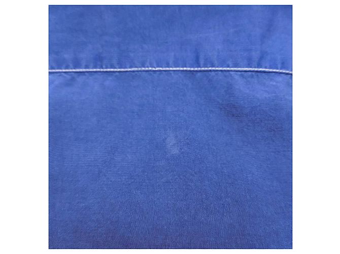 Camicia Gucci in seta blu anni 90 - vista 6