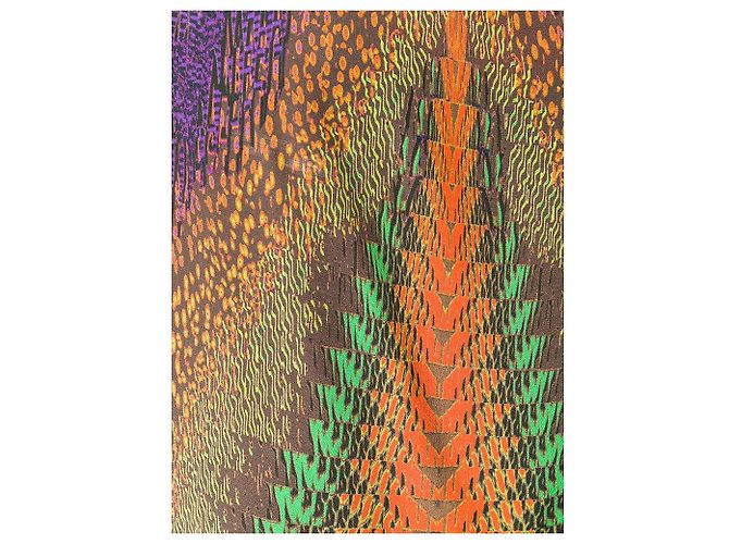 Top sin mangas Missoni marrón en viscosa Castaño - vista 6