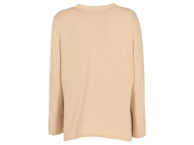 Salvatore Ferragamo Cardigan aus den 80ern Beige - Ansicht 2