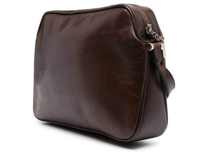 Salvatore Ferragamo Borsa anni '70 Marrone - vista 3