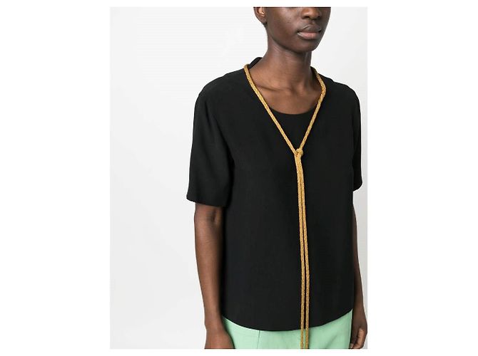 Moschino 2000s Bluse Schwarz - Ansicht 5