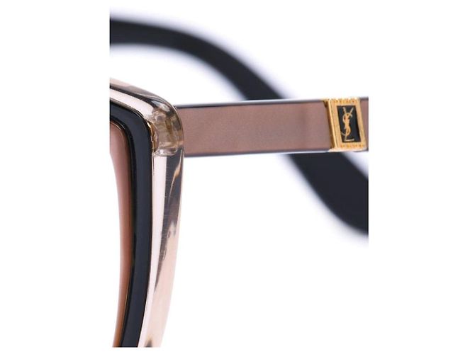Yves Saint Laurent 70s Gestell Schwarz - Ansicht 3