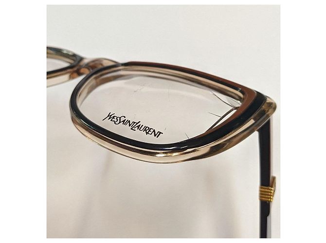 Yves Saint Laurent 70s Gestell Schwarz - Ansicht 4