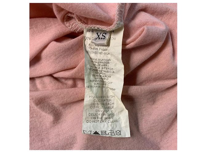 Blusa Lanvin in cotone e seta rosa - vista 6