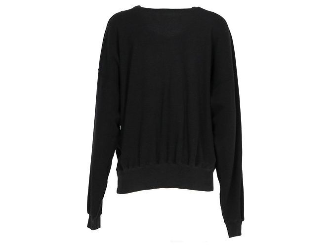 Sonia Rykiel Pullover aus den 80ern Schwarz - Ansicht 3