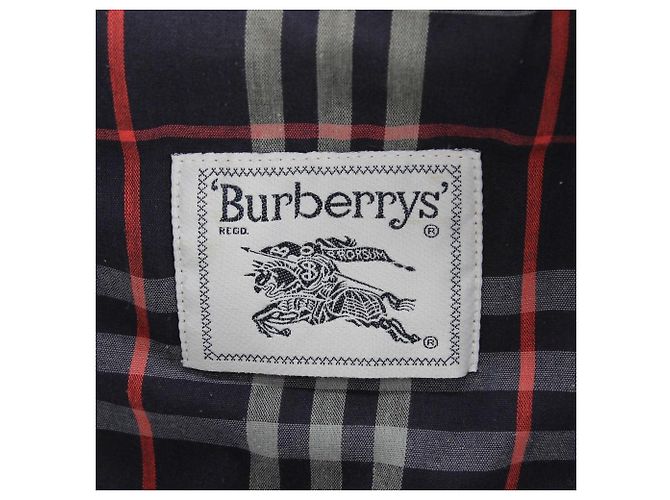 Chaqueta acolchada Burberry roja de algodón años 70 - vista 5
