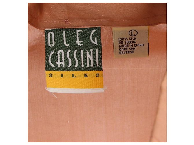Autre Marque Camicia Oleg Cassini anni 2000 Rosa - vista 6