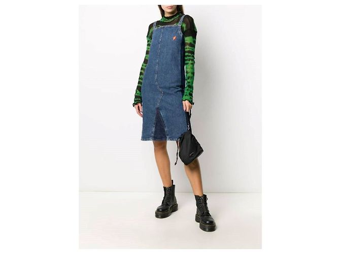 Abito Walter Van Beirendonck anni '90 Blu - vista 2