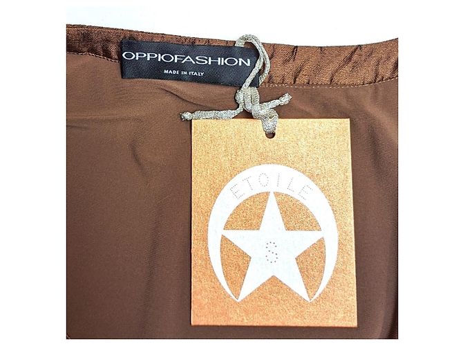 Autre Marque Abito Oppio Fashion 90s Marrone - vista 6