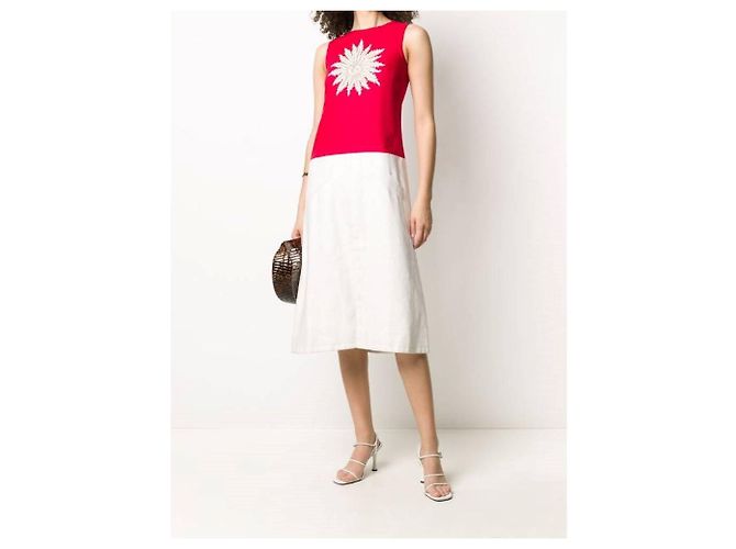 Autre Marque Abito A.N.G.E.L.O. Vintage Cult 60s Rosso - vista 2