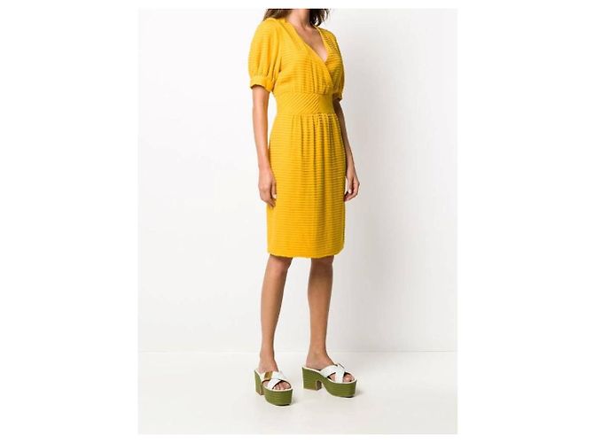 Autre Marque Abito A.N.G.E.L.O. Vintage Cult 80s Giallo - vista 3