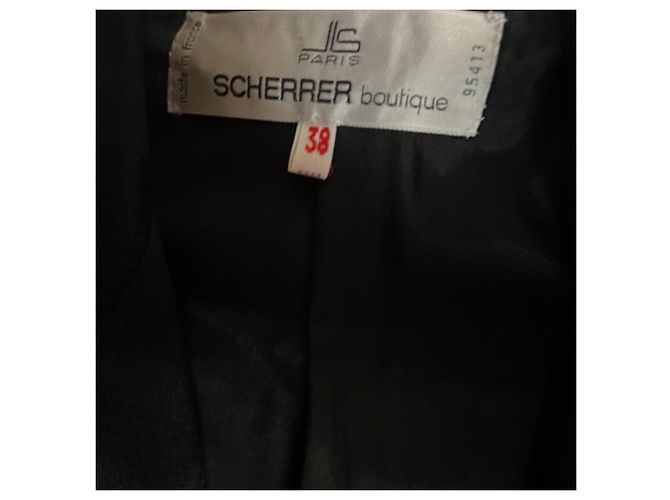 Jean Louis Scherrer Giacca Jean-Louis Scherrer anni 70 Nero - vista 6