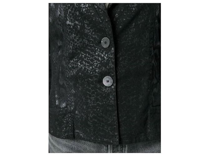 Roberto Cavalli 70s Jacke Schwarz - Ansicht 5