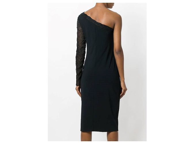 Romeo Gigli Kleid aus den 2000ern Schwarz - Ansicht 3