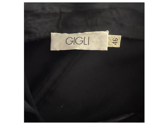 Romeo Gigli Kleid aus den 2000ern Schwarz - Ansicht 6