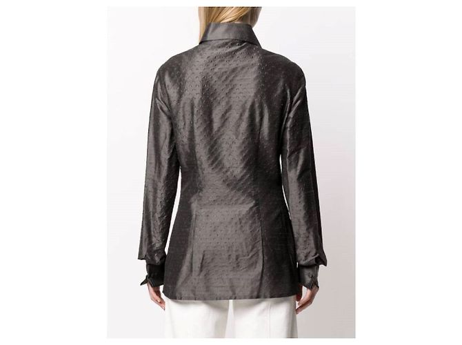 Camicia Gianfranco Ferré 90s Grigio - vista 5