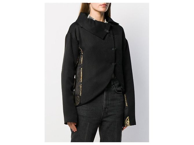 Romeo Gigli Jacke aus den 90ern Schwarz - Ansicht 3