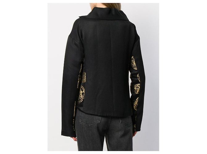 Romeo Gigli Jacke aus den 90ern Schwarz - Ansicht 4