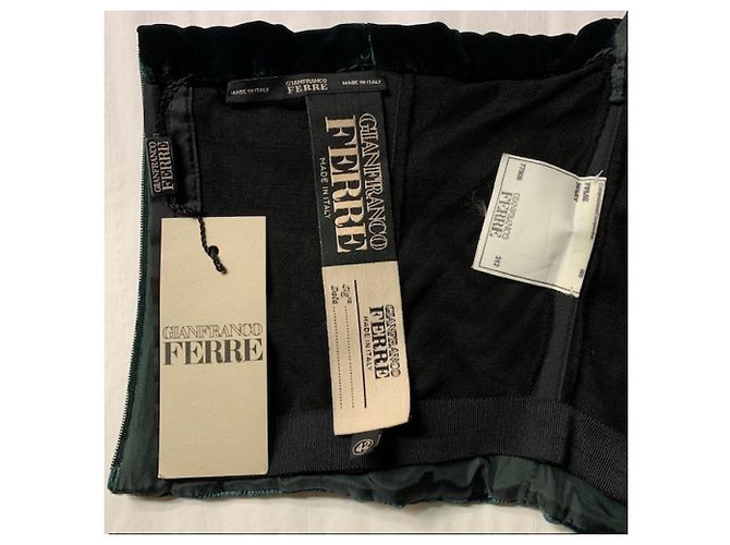 Top Gianfranco Ferré 90s Verde - vista 6