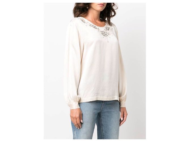 Autre Marque Blusa A.N.G.E.L.O. Vintage Cult 70s Crudo - vista 2