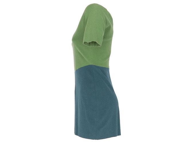 Mono Sybilla de algodón verde y azul Multicolor - vista 5