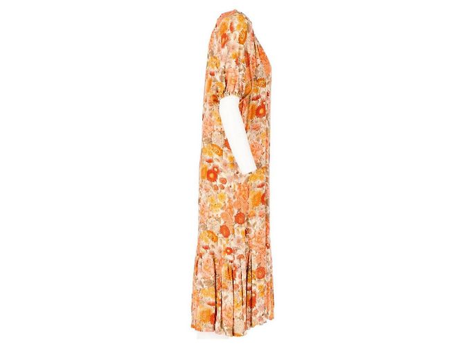 Autre Marque Abito A.N.G.E.L.O. Vintage Cult 70s Arancione - vista 2