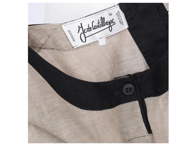 JC de Castelbajac 80s Maxi Sweater Beige - vista 7
