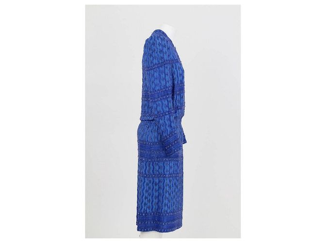 Autre Marque Abito A.N.G.E.L.O. Vintage Cult 80s Blu - vista 3