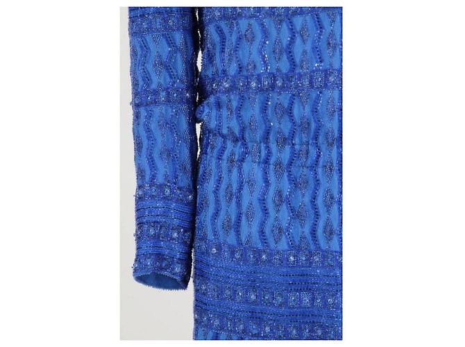Autre Marque Abito A.N.G.E.L.O. Vintage Cult 80s Blu - vista 6