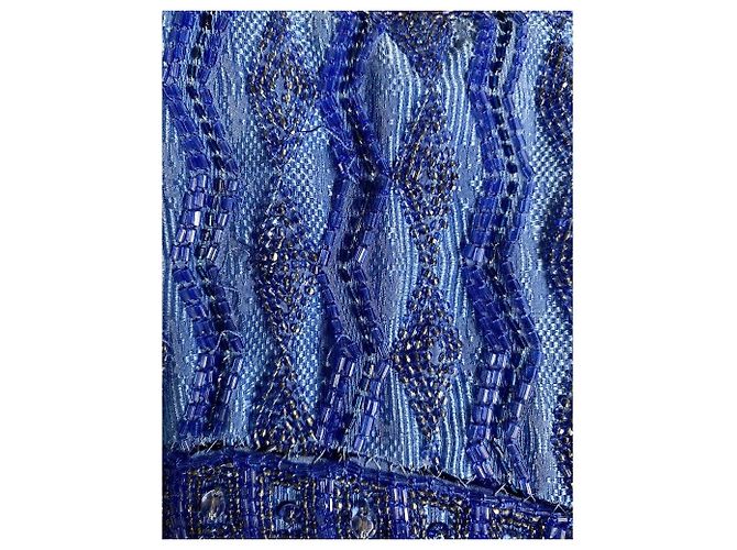 Autre Marque Abito A.N.G.E.L.O. Vintage Cult 80s Blu - vista 7