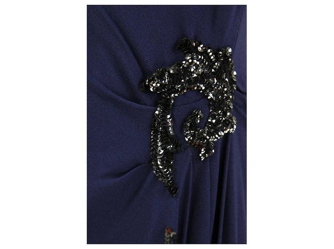 Autre Marque Abito A.N.G.E.L.O. Vintage Cult 70s Blu - vista 5
