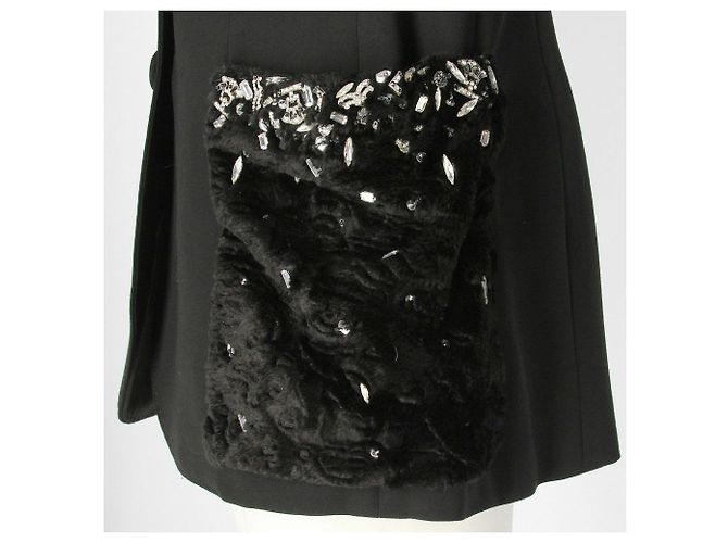 Blazer Gianfranco Ferré anni '90 Nero - vista 6