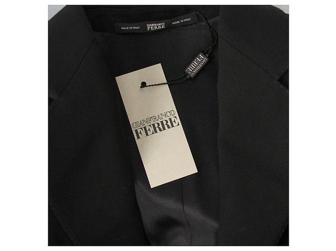 Blazer Gianfranco Ferré anni '90 Nero - vista 7