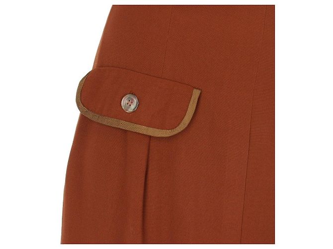 Autre Marque Abito A.N.G.E.L.O. Vintage Cult anni '40 Marrone - vista 5