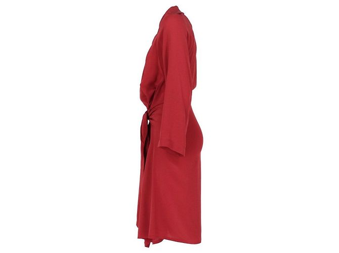 Vestido Gianfranco Ferré de los 90 Roja - vista 2
