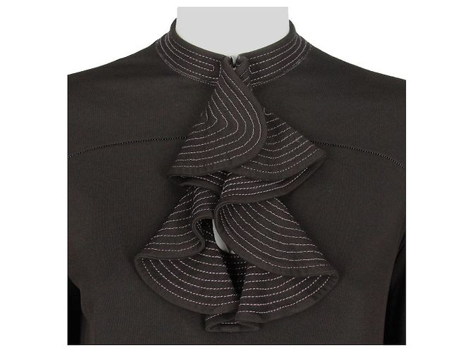 Gianfranco Ferré Kleid aus den 90ern Schwarz - Ansicht 4