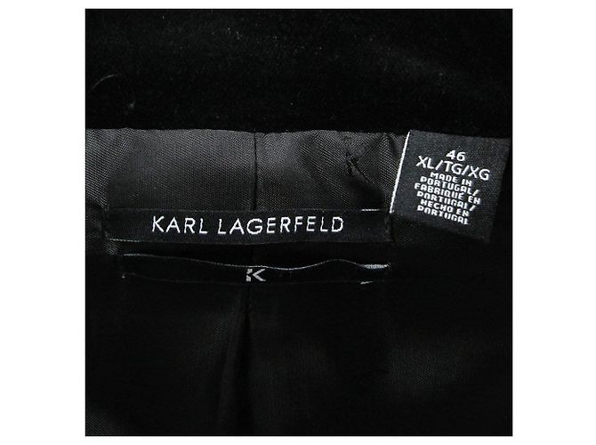 Giacca Karl Lagerfeld anni 2000 Nero - vista 7