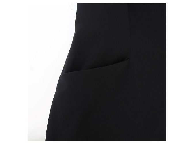 Moschino Cheap and Chic Midi Kleid Schwarz - Ansicht 4