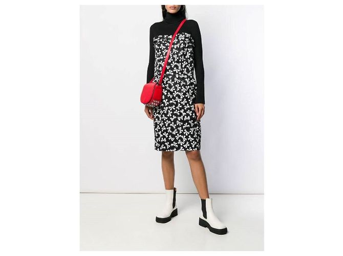 Vestido Yves Saint Laurent de los 80 Negro - vista 2