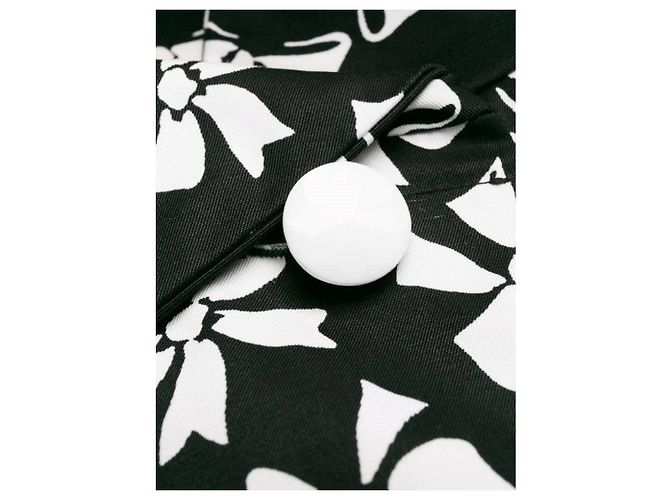 Vestido Yves Saint Laurent de los 80 Negro - vista 7