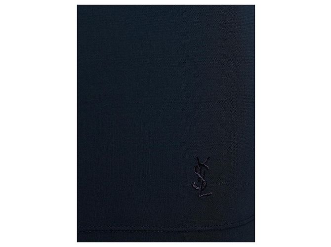 Blusa Yves Saint Laurent de los 90 Azul - vista 5