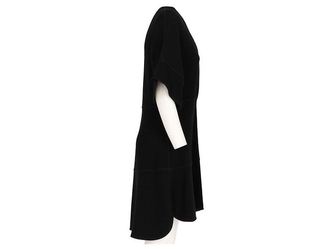 Chloé Sweatshirt Kleid Schwarz Viscose - Ansicht 2