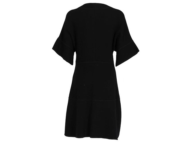 Chloé Sweatshirt Kleid Schwarz Viscose - Ansicht 3